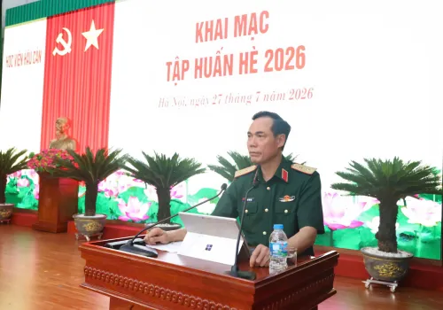HỌC VIỆN HẬU CẦN TỔ CHỨC TẬP HUẤN ĐÁP ỨNG YÊU CẦU CÔNG TÁC GIẢNG DẠY, NGHIÊN CỨU KHOA HỌC