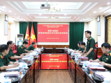 ĐOÀN GIÁM SÁT CỦA ỦY BAN KIỂM TRA QUÂN ỦY TRUNG ƯƠNG LÀM VIỆC TẠI HỌC VIỆN HẬU CẦN