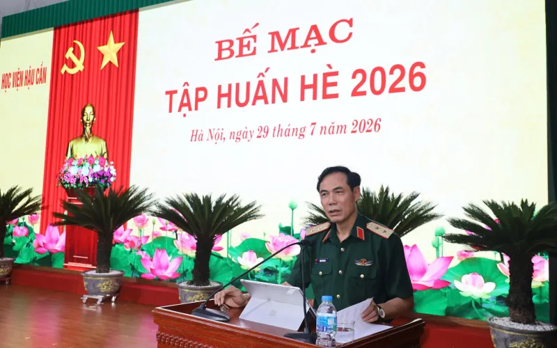 HỌC VIỆN HẬU CẦN BẾ MẠC TẬP HUẤN HÈ NĂM 2026