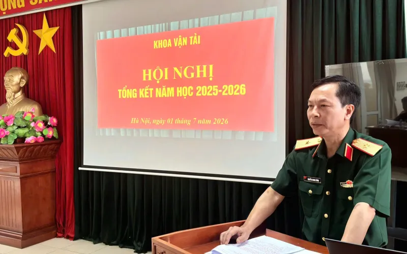 KHOA VẬN TẢI: ĐIỂM NỔI BẬT TRONG THỰC HIỆN NHIỆM VỤ NĂM HỌC 2025 - 2026