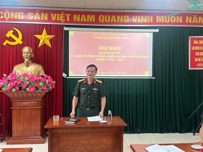 CHI BỘ BỘ MÔN BẢO ĐẢM, KHOA QUÂN NHU THỰC HIỆN NHIỆM KỲ 5 NĂM CỦA CHI BỘ TRỰC THUỘC ĐẢNG ỦY CƠ SỞ
