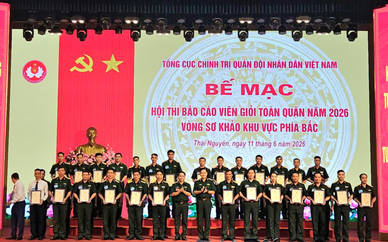 HỌC VIỆN HẬU CẦN ĐẠT THÀNH TÍCH TỐT TRONG HỘI THI BÁO CÁO VIÊN GIỎI CẤP TOÀN QUÂN NĂM 2026