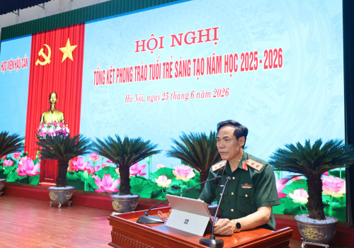 HỌC VIỆN HẬU CẦN TỔ CHỨC TỔNG KẾT PHONG TRÀO TUỔI TRẺ SÁNG TẠO NĂM HỌC 2025 - 2026