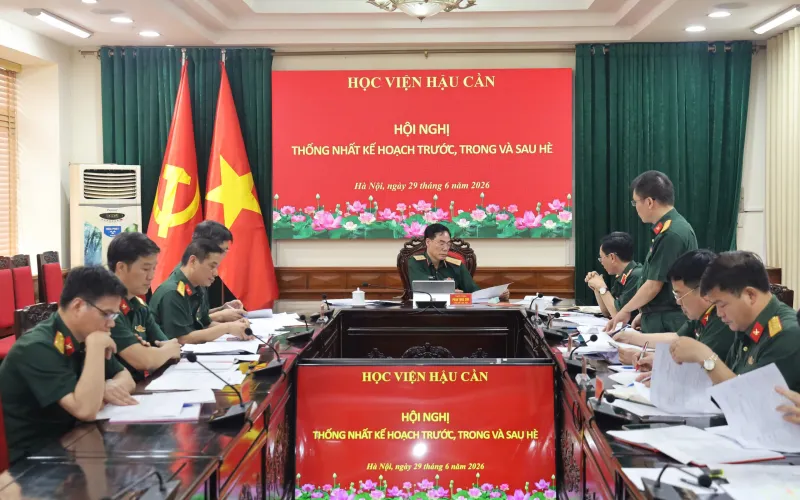 HỘI NGHỊ THỐNG NHẤT THỰC HIỆN NHIỆM VỤ TRƯỚC, TRONG VÀ SAU HÈ NĂM 2026