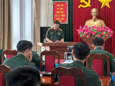KHOA QUÂN NHU TỔ CHỨC HỘI NGHỊ TỔNG KẾT NĂM HỌC 2025 - 2026