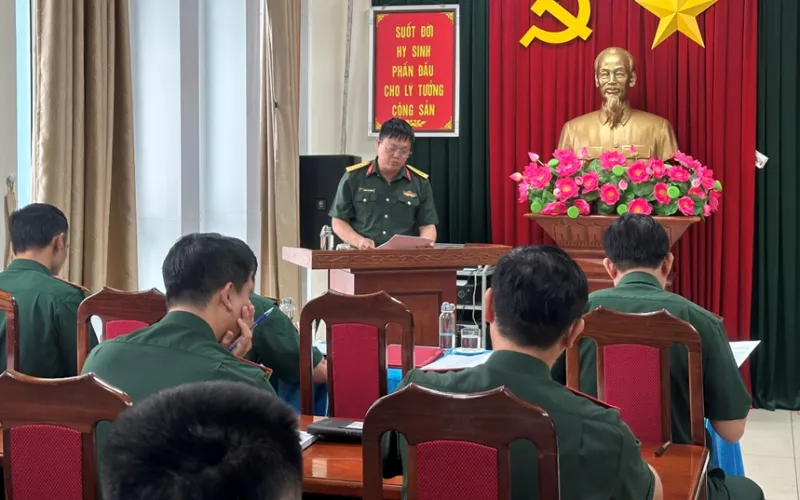 KHOA QUÂN NHU TỔ CHỨC HỘI NGHỊ TỔNG KẾT NĂM HỌC 2025 - 2026