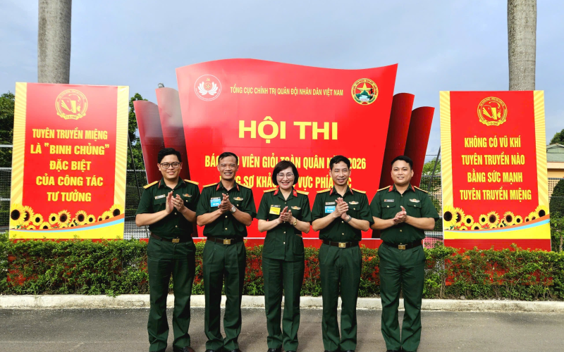 HỌC VIỆN HẬU CẦN ĐẠT KẾT QUẢ XUẤT SẮC TRONG NGÀY ĐẦU THAM GIA HỘI THI BÁO CÁO VIÊN GIỎI CẤP TOÀN QUÂN NĂM 2026