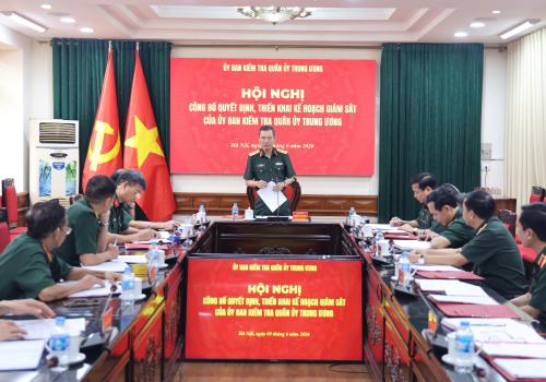 HỌC VIỆN HẬU CẦN TRIỂN KHAI QUYẾT ĐỊNH, KẾ HOẠCH GIÁM SÁT CỦA ỦY BAN KIỂM TRA QUÂN ỦY TRUNG ƯƠNG ĐỐI VỚI ĐẢNG ỦY VÀ CÁC ĐỒNG CHÍ TRONG BAN THƯỜNG VỤ ĐẢNG ỦY HỌC VIỆN