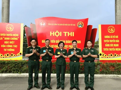 HỌC VIỆN HẬU CẦN ĐẠT KẾT QUẢ XUẤT SẮC TRONG NGÀY ĐẦU THAM GIA HỘI THI BÁO CÁO VIÊN GIỎI CẤP TOÀN QUÂN NĂM 2026