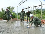 DỰNG XÂY NHỮNG MÁI ẤM NƠI TÂM LŨ MƯỜNG THAN - DẤU ẤN TRÁCH NHIỆM CỦA CÁN BỘ, GIẢNG VIÊN, HỌC VIÊN HỌC VIỆN HẬU CẦN