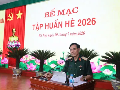 HỌC VIỆN HẬU CẦN BẾ MẠC TẬP HUẤN HÈ NĂM 2026