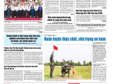 KHẲNG ĐỊNH VỊ THẾ TRUNG TÂM ĐÀO TẠO, NGHIÊN CỨU KHOA HỌC HẬU CẦN, KỸ THUẬT, TÀI CHÍNH QUÂN SỰ
