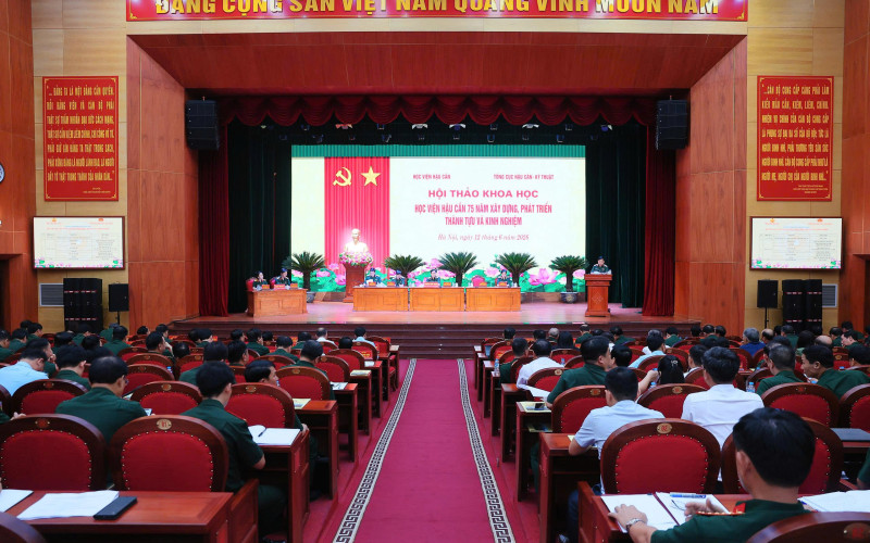 TRÊN 65.000 HỌC VIÊN QUÂN SỰ ĐƯỢC ĐÀO TẠO TỪ HỌC VIỆN HẬU CẦN