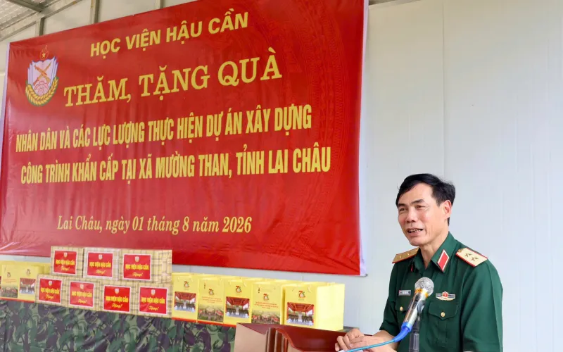 HỌC VIỆN HẬU CẦN: MANG THEO NGHĨA TÌNH, GỬI LẠI NIỀM TIN
