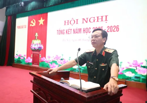 PHÒNG ĐÀO TẠO, HỌC VIỆN HẬU CẦN TỔ CHỨC HỘI NGHỊ TỔNG KẾT NĂM HỌC 2025 - 2026