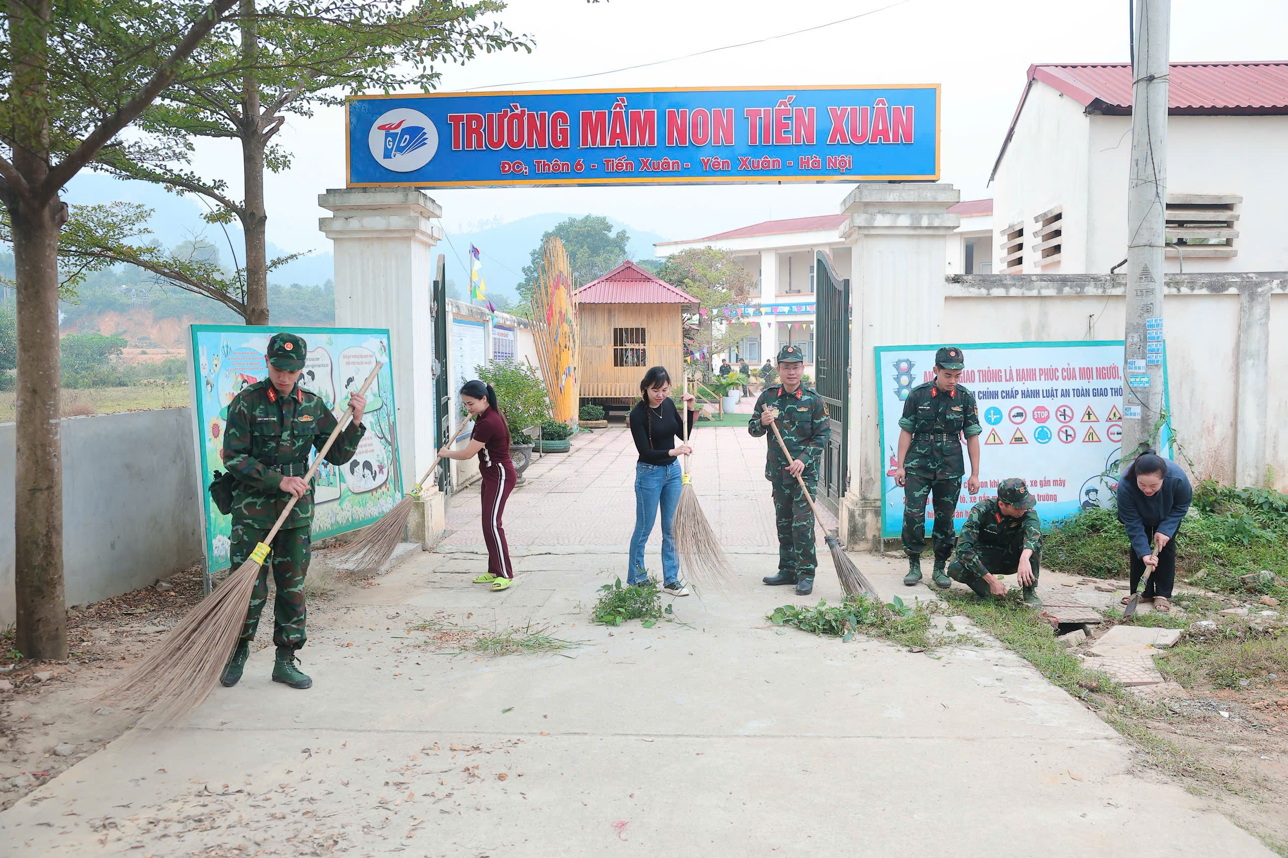 SÁNG NGỜI HÌNH ẢNH HỌC VIỆN HẬU CẦN GIỮA LÒNG NHÂN DÂN