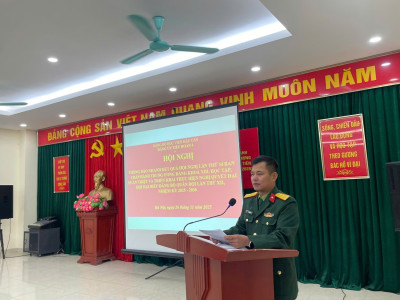 ĐẢNG ỦY TIỂU ĐOÀN 4 QUÁN TRIỆT VÀ TRIỂN KHAI THỰC HIỆN NGHỊ QUYẾT ĐẠI HỘI ĐẠI BIỂU QUÂN ĐỘI LẦN THỨ XII