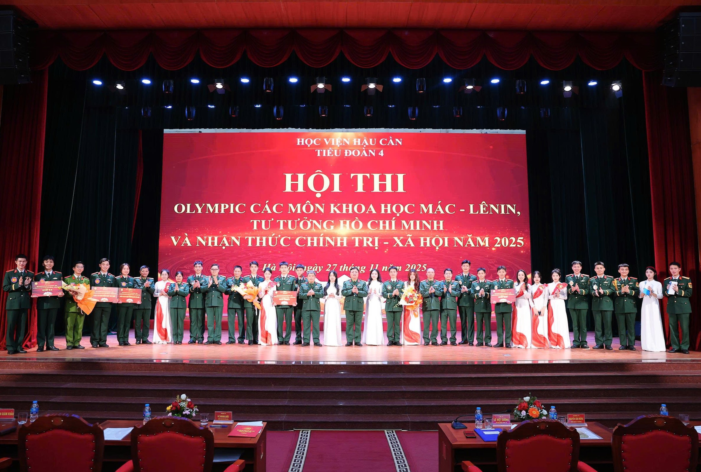 BẢN LĨNH, TRÍ TUỆ, SÁNG TẠO TRONG HỘI THI OLYMPIC CÁC MÔN KHOA HỌC MÁC - LÊNIN, TƯ TƯỞNG HỒ CHÍ MINH VÀ NHẬN THỨC CHÍNH TRỊ - XÃ HỘI NĂM 2025 TẠI CÁC ĐƠN VỊ