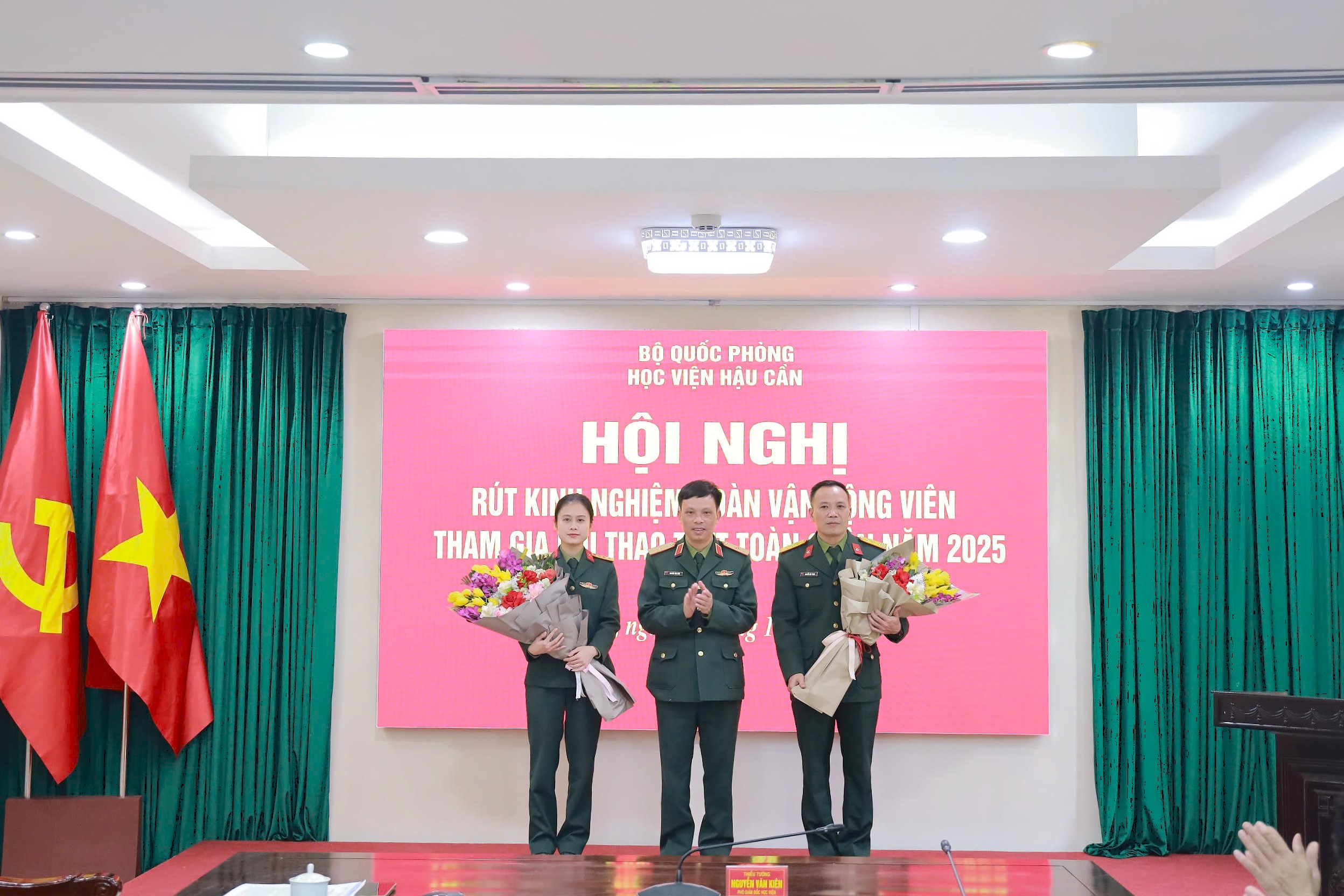 RÚT KINH NGHIỆM ĐOÀN VẬN ĐỘNG VIÊN THAM GIA HỘI THAO THỂ DỤC THỂ THAO TOÀN QUÂN NĂM 2025