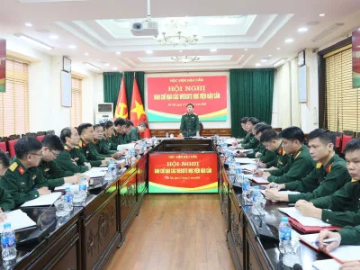 HỌC VIỆN HẬU CẦN ĐẨY MẠNH XÂY DỰNG ĐỒNG BỘ HỆ THỐNG WEBSITE, ĐÁP ỨNG YÊU CẦU CHUYỂN ĐỔI SỐ