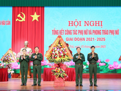 HỌC VIỆN HẬU CẦN TỔ CHỨC HỘI NGHỊ TỔNG KẾT CÔNG TÁC PHỤ NỮ VÀ PHONG TRÀO PHỤ NỮ GIAI ĐOẠN 2021 - 2025