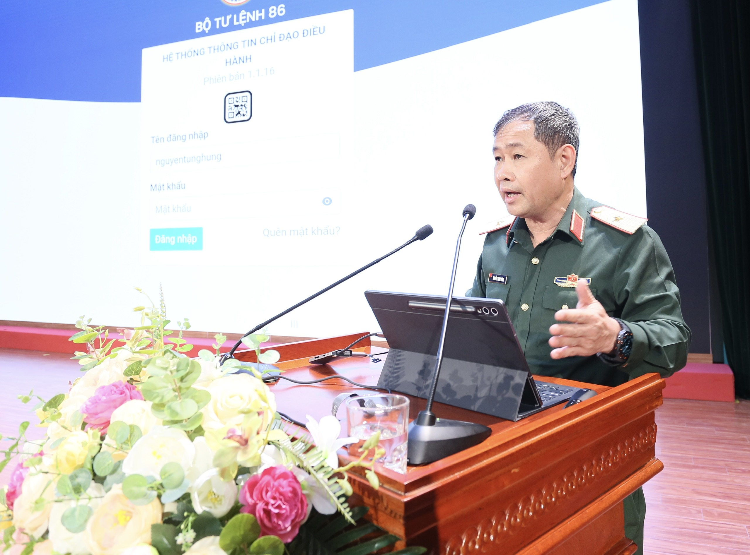 HỌC VIỆN HẬU CẦN TỔ CHỨC NÓI CHUYỆN CHUYÊN ĐỀ VỀ CHUYỂN ĐỔI SỐ VÀ BẢO ĐẢM AN TOÀN THÔNG TIN