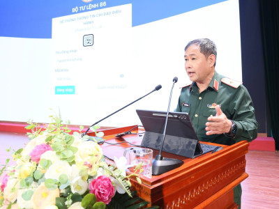 HỌC VIỆN HẬU CẦN TỔ CHỨC NÓI CHUYỆN CHUYÊN ĐỀ VỀ CHUYỂN ĐỔI SỐ VÀ BẢO ĐẢM AN TOÀN THÔNG TIN