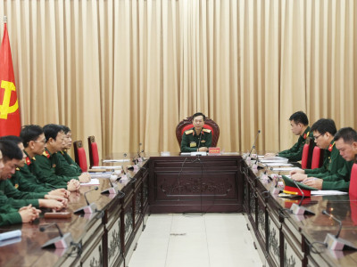 HỌC VIỆN HẬU CẦN TỔ CHỨC THI TỐT NGHIỆP MÔN CÔNG TÁC ĐẢNG, CÔNG TÁC CHÍNH TRỊ CHO HỌC VIÊN KHÓA 02 – ĐÀO TẠO DÀI HẠN CHỦ NHIỆM HẬU CẦN – KỸ THUẬT CẤP TRUNG, LỮ ĐOÀN