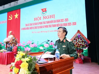 HỌC VIỆN HẬU CẦN: XÁC ĐỊNH 3 ĐỘT PHÁ TRONG PHONG TRÀO THANH NIÊN GIAI ĐOẠN 2025-2030
