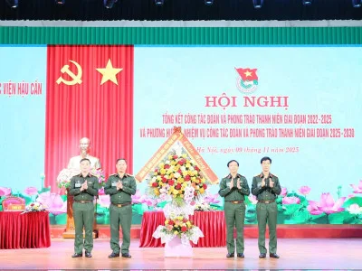 TUỔI TRẺ HỌC VIỆN HẬU CẦN PHÁT HUY BẢN LĨNH, KHÁT VỌNG, XUNG KÍCH, SÁNG TẠO, VỮNG BƯỚC VÀO KỶ NGUYÊN MỚI