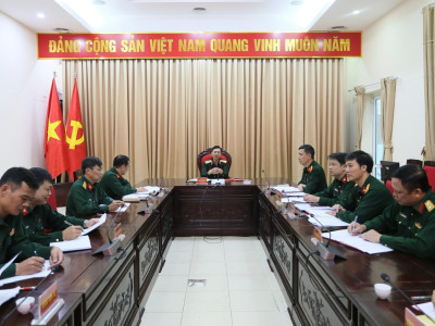 HỌC VIỆN HẬU CẦN QUÁN TRIỆT, GIAO NHIỆM VỤ BIÊN SOẠN  NỘI DUNG DIỄN TẬP H-25D