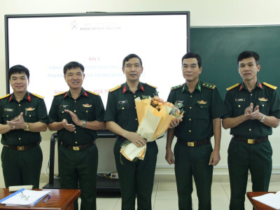 HỌC VIỆN HẬU CẦN NÂNG CAO CHẤT LƯỢNG ĐÀO TẠO GẮN VỚI THỰC TIỄN CÔNG TÁC HẬU CẦN - KỸ THUẬT
