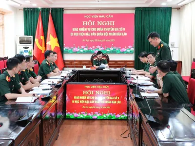 THẮT CHẶT QUAN HỆ HỮU NGHỊ ĐẶC BIỆT VIỆT NAM - LÀO QUA HOẠT ĐỘNG HỢP TÁC GIỮA HAI HỌC VIỆN HẬU CẦN