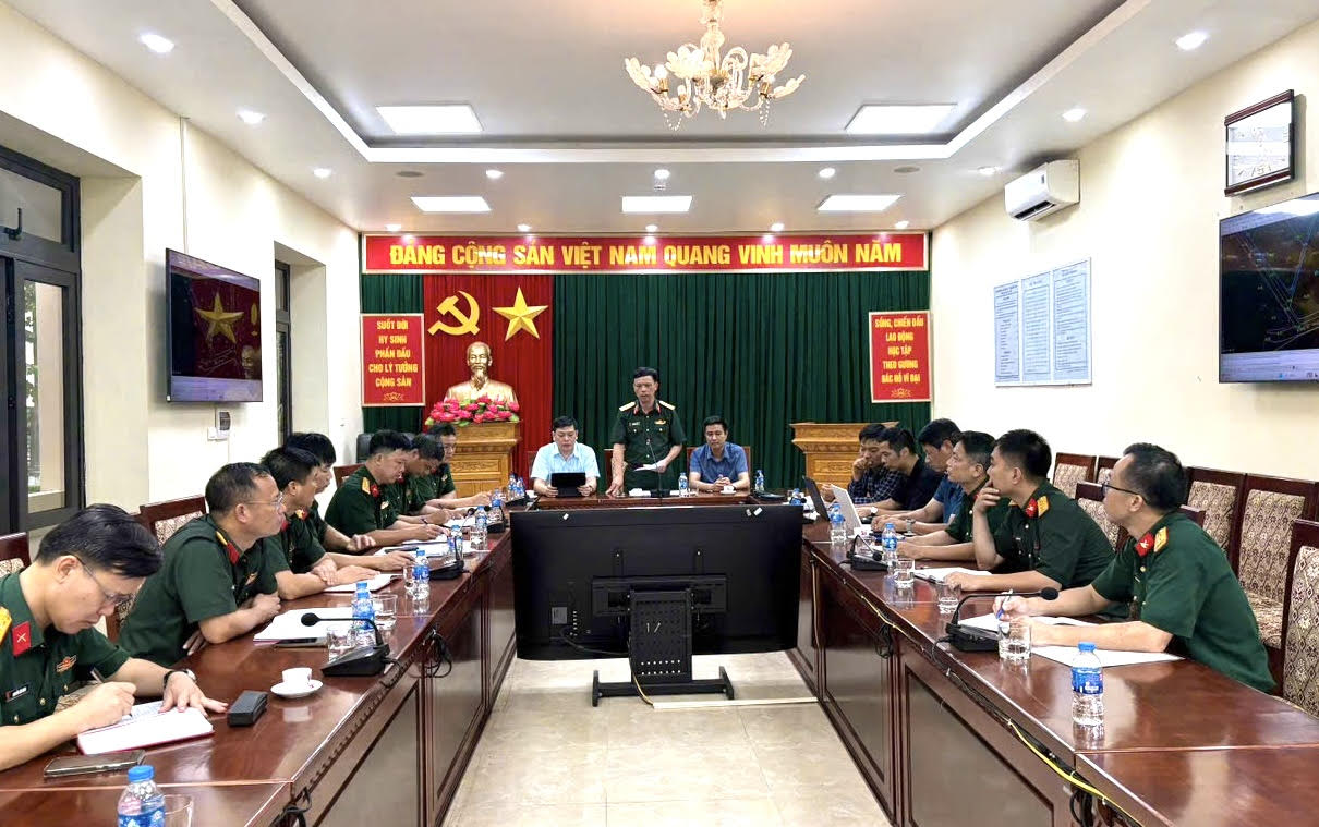 HỌC VIỆN HẬU CẦN QUYẾT LIỆT TRIỂN KHAI XÂY DỰNG  THAO TRƯỜNG HUẤN LUYỆN CHÍNH QUY, HIỆN ĐẠI