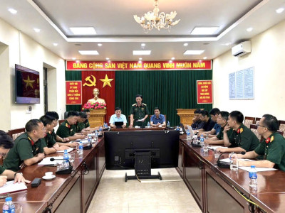 HỌC VIỆN HẬU CẦN QUYẾT LIỆT TRIỂN KHAI XÂY DỰNG  THAO TRƯỜNG HUẤN LUYỆN CHÍNH QUY, HIỆN ĐẠI