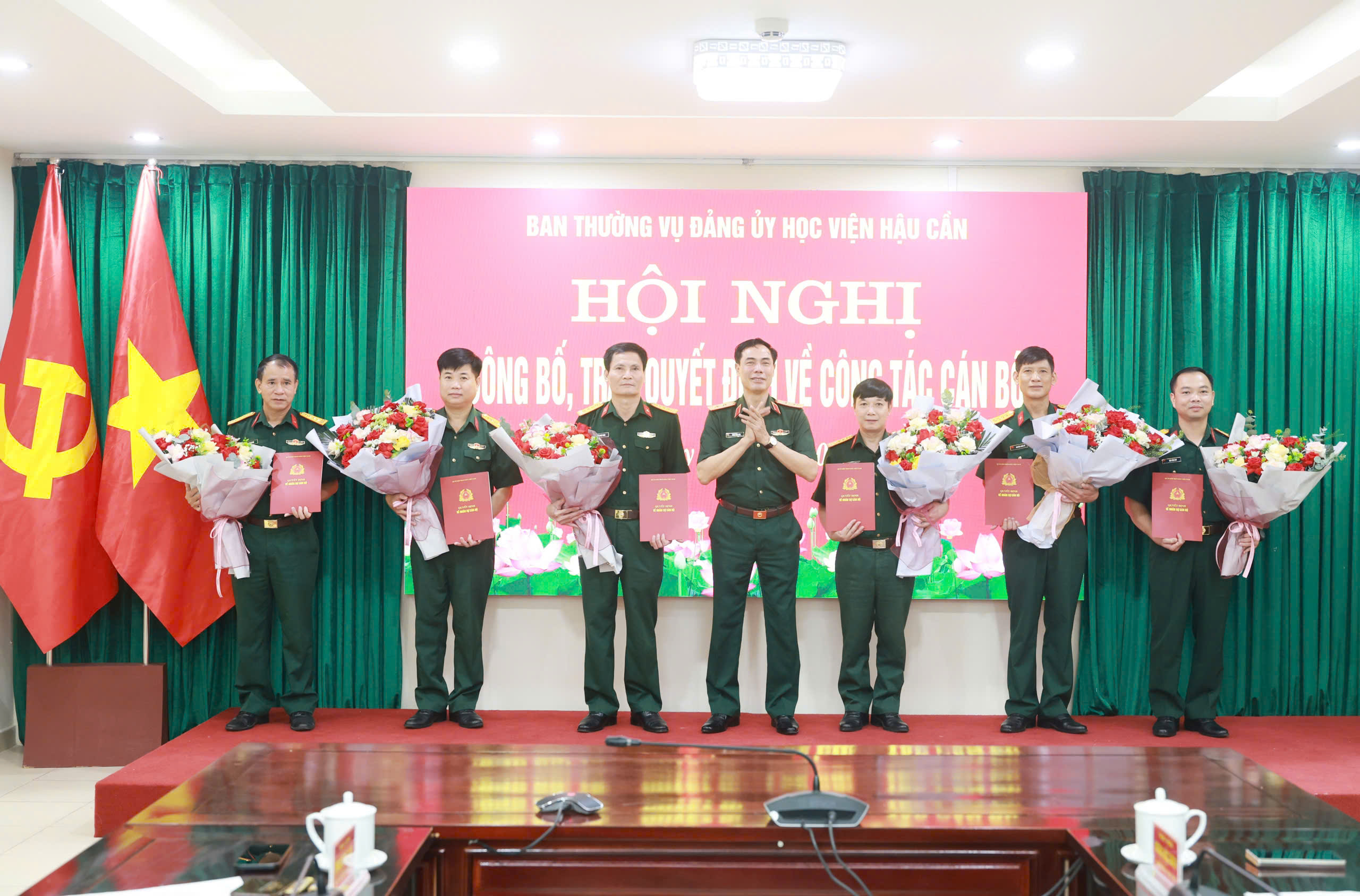 NHIỀU CÁN BỘ CỦA HỌC VIỆN ĐƯỢC ĐIỀU ĐỘNG, BỔ NHIỆM CƯƠNG VỊ CÔNG TÁC  MỚI