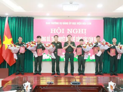 NHIỀU CÁN BỘ CỦA HỌC VIỆN ĐƯỢC ĐIỀU ĐỘNG, BỔ NHIỆM CƯƠNG VỊ CÔNG TÁC  MỚI