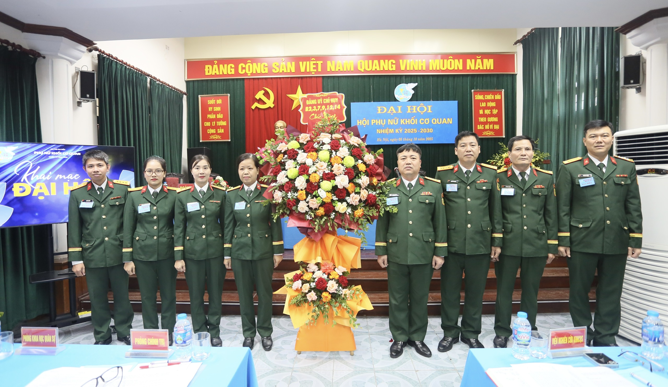 HỘI PHỤ NỮ KHỐI CƠ QUAN HỌC VIỆN HẬU CẦN “BẢN LĨNH, TRÍ TUỆ, KỶ CƯƠNG, NHÂN ÁI”