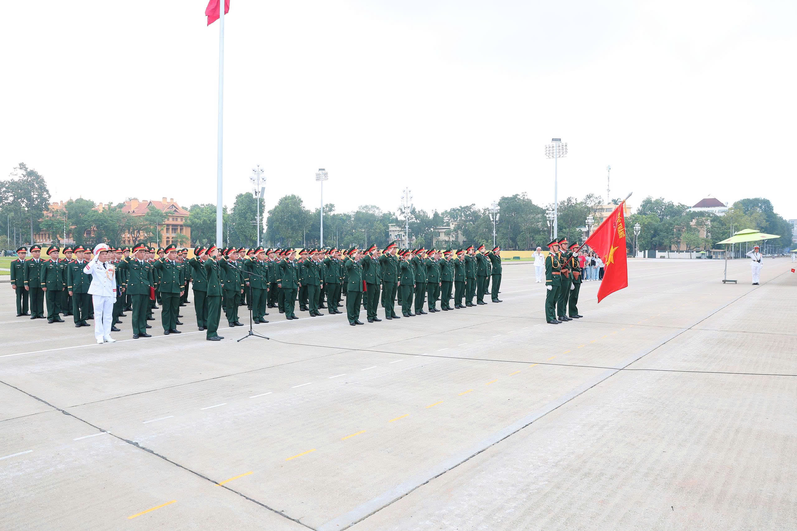 HỌC VIỆN HẬU CẦN TỔ CHỨC LỄ HỨA QUYẾT TÂM  CHO HỌC VIÊN KHOÁ 32