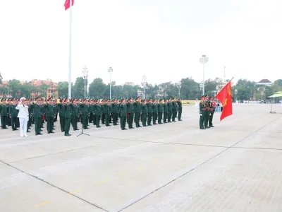 HỌC VIỆN HẬU CẦN TỔ CHỨC LỄ HỨA QUYẾT TÂM  CHO HỌC VIÊN KHOÁ 32