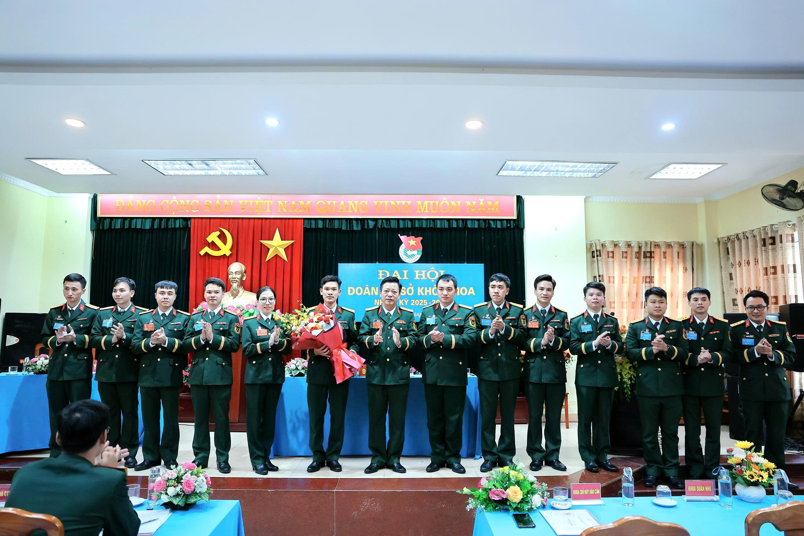 ĐOÀN CƠ SỞ KHỐI KHOA, HỌC VIỆN HẬU CẦN  TỔ CHỨC THÀNH CÔNG ĐẠI HỘI NHIỆM KỲ 2025 - 2030