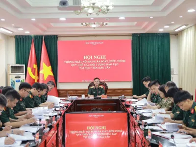 HỌC VIỆN HẬU CẦN ĐIỀU CHỈNH QUY CHẾ ĐÀO TẠO, QUẢN LÝ HỌC VIÊN CÁC ĐỐI TƯỢNG ĐÀO TẠO THEO CHỨC VỤ ĐÁP ỨNG YÊU CẦU, NHIỆM VỤ