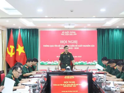 HỘI NGHỊ THÔNG QUA TÊN ĐỀ TÀI, SÁNG KIẾN  ĐỀ XUẤT NGHIÊN CỨU NĂM HỌC 2025 - 2026