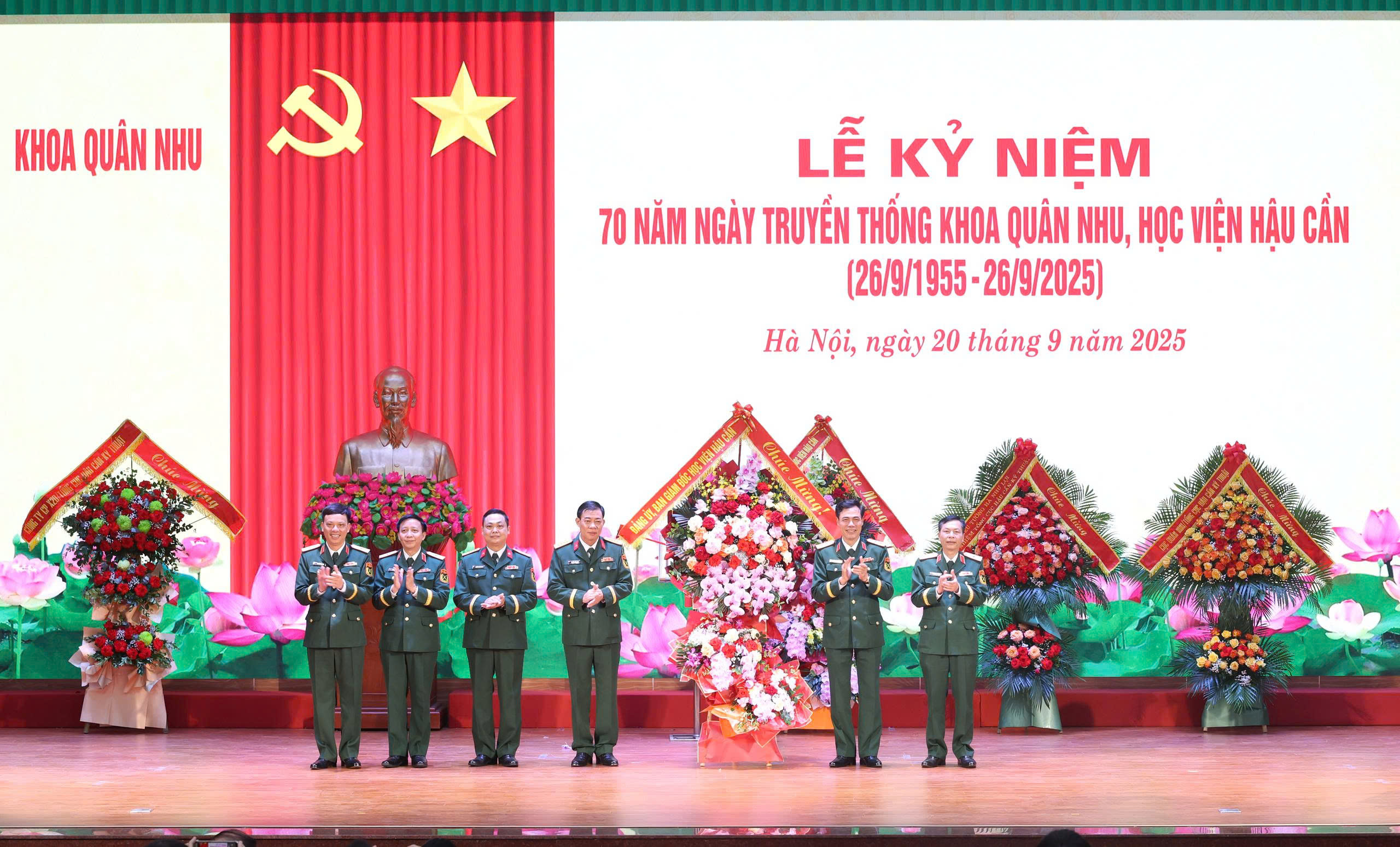 KHOA QUÂN NHU, HỌC VIỆN HẬU CẦN - 70 NĂM MỘT CHẶNG ĐƯỜNG VẺ VANG