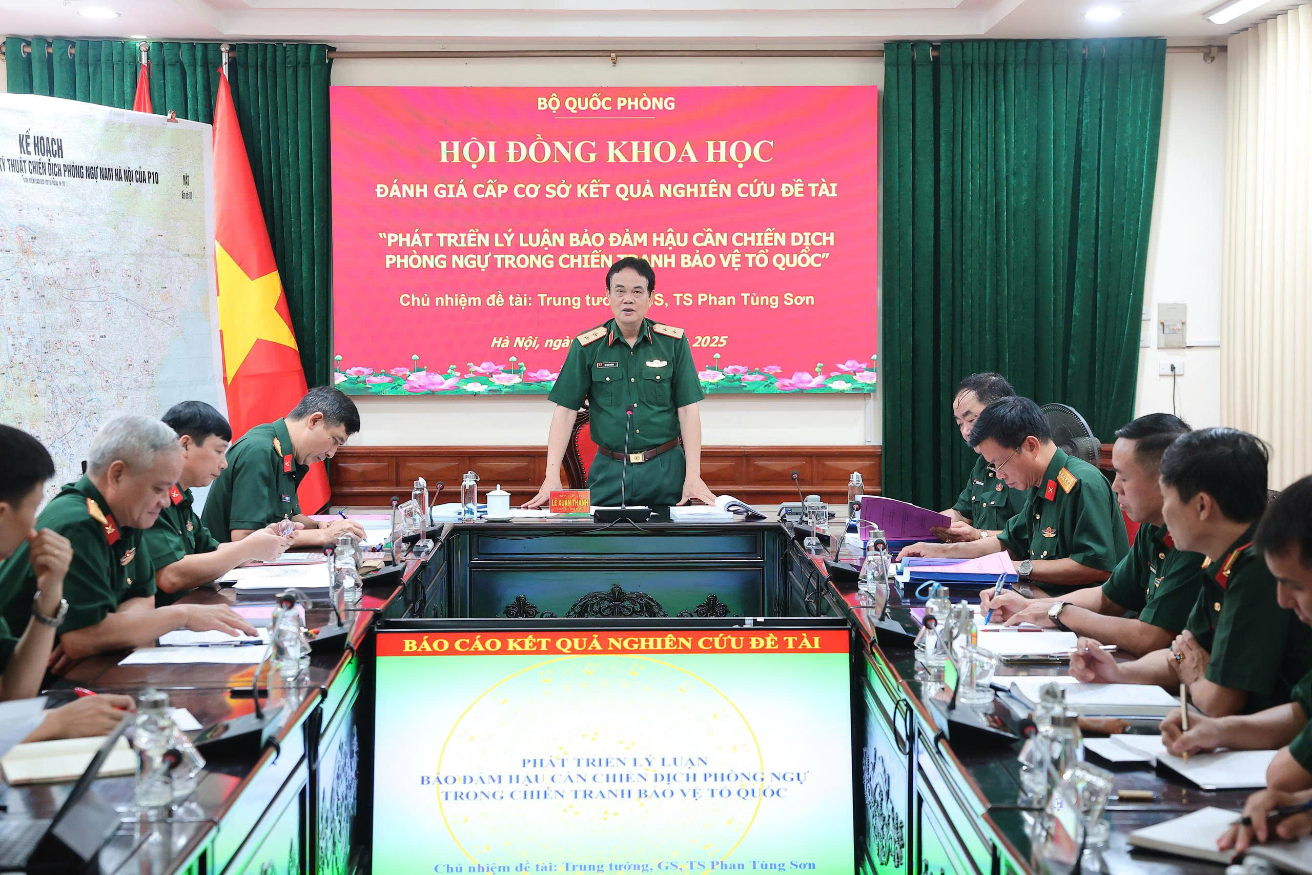 HỘI ĐỒNG KHOA HỌC ĐÁNH GIÁ CẤP CƠ SỞ ĐỀ TÀI KHOA HỌC CẤP BỘ QUỐC PHÒNG