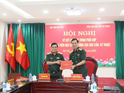HỌC VIỆN HẬU CẦN KHÔNG NGỪNG ĐỘT PHÁ NÂNG CAO CHẤT LƯỢNG  ĐÀO TẠO CÁN BỘ HẬU CẦN, KỸ THUẬT