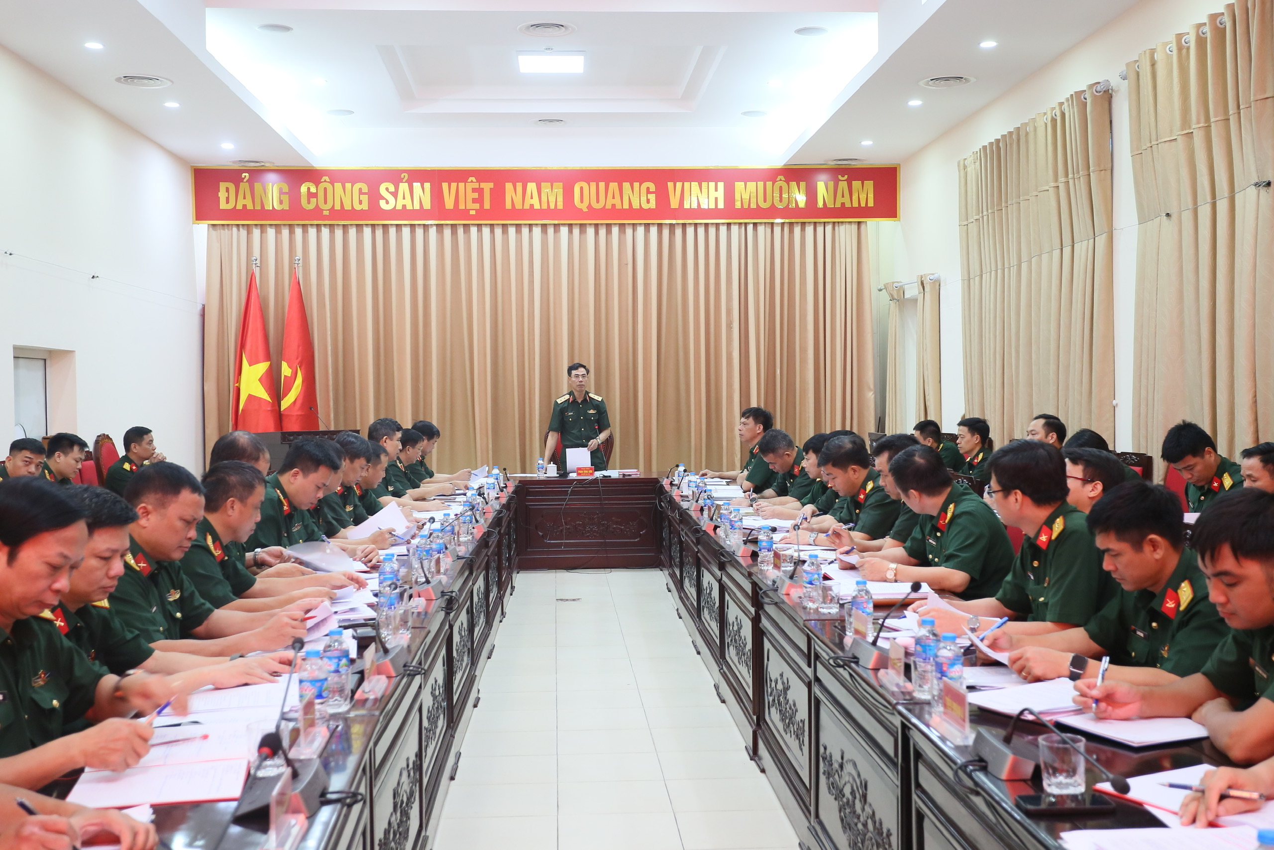 HỘI NGHỊ QUÁN TRIỆT CHỈ THỊ  THÔNG QUA KẾ HOẠCH TỔ CHỨC DIỄN TẬP VÀ  CÁC KẾ HOẠCH BẢO ĐẢM DIỄN TẬP H-25C