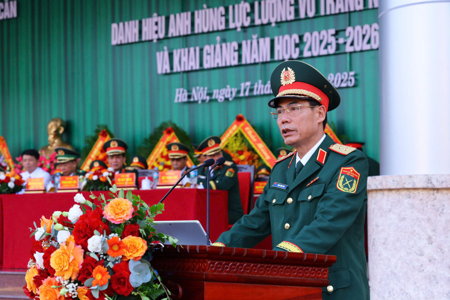 PHÁT HUY TRUYỀN THỐNG HỌC VIỆN HAI LẦN ANH HÙNG, PHẤN ĐẤU TRỞ THÀNH TRUNG TÂM GIÁO DỤC, ĐÀO TẠO, NGHIÊN CỨU KHOA HỌC HẬU CẦN, KỸ THUẬT, TÀI CHÍNH UY TÍN HÀNG ĐẦU CỦA KHU VỰC VÀ QUỐC GIA