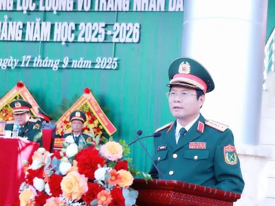 HỌC VIỆN HẬU CẦN TỔ CHỨC LỄ ĐÓN NHẬN DANH HIỆU ANH HÙNG LỰC LƯỢNG VŨ TRANG NHÂN DÂN VÀ KHAI GIẢNG NĂM HỌC 2025 - 2026