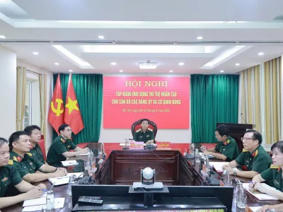 HỌC VIỆN HẬU CẦN THAM GIA TẬP HUẤN ỨNG DỤNG TRÍ TUỆ NHÂN TẠO